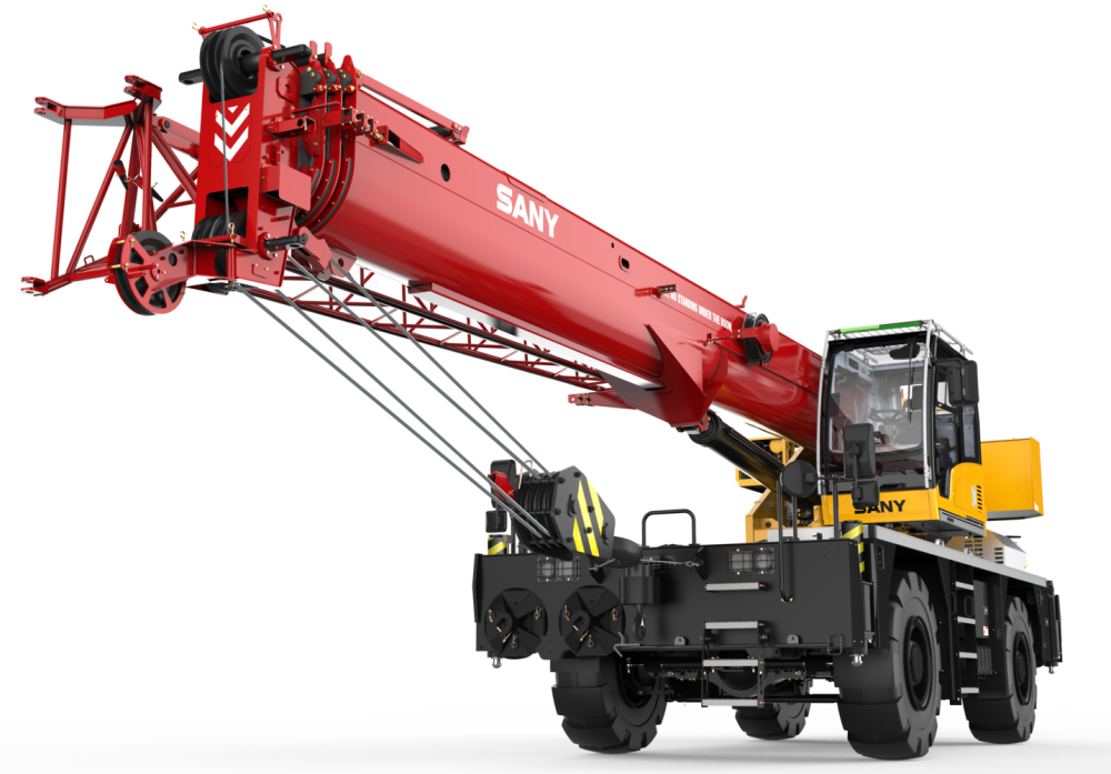 Короткобазовый кран SANY SRC300T