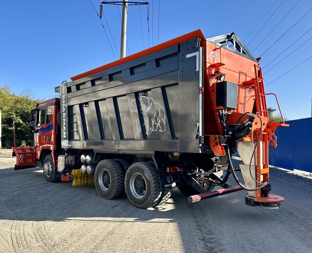 КДМ на базе самосвала Shacman х3000, х5000