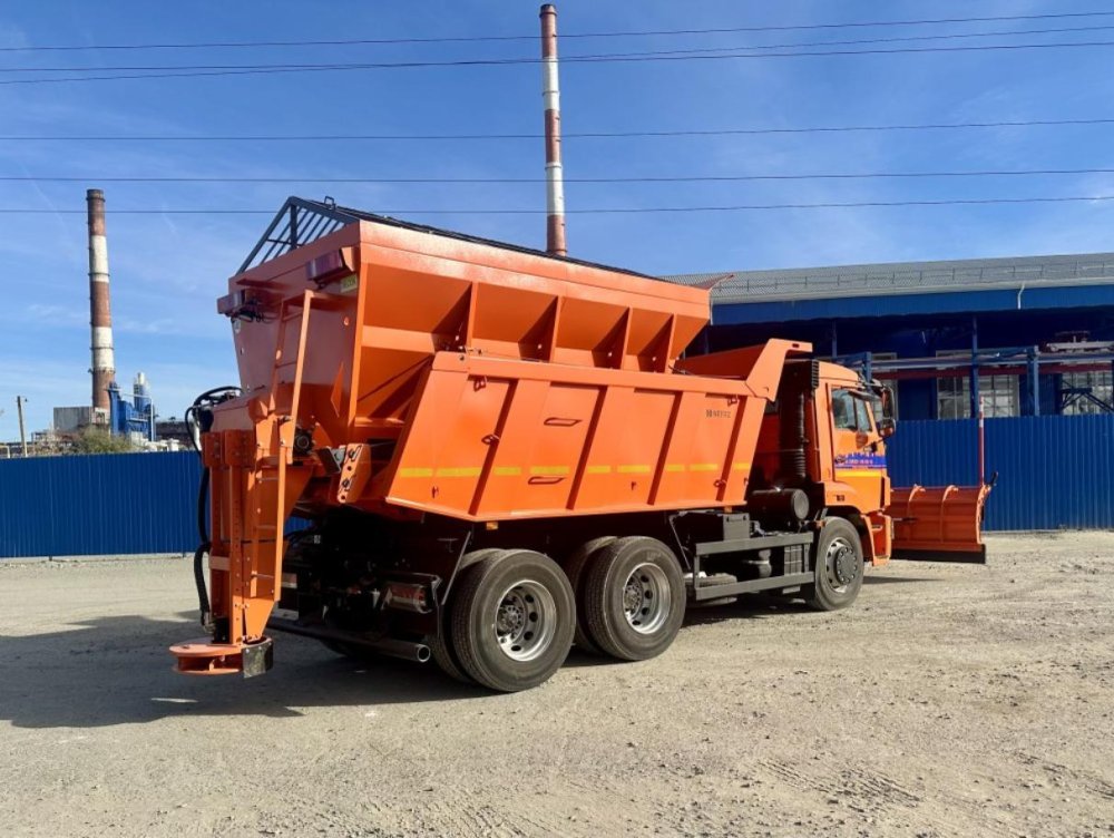 Комбинированная дорожная машина КДМ КАМАЗ 65115