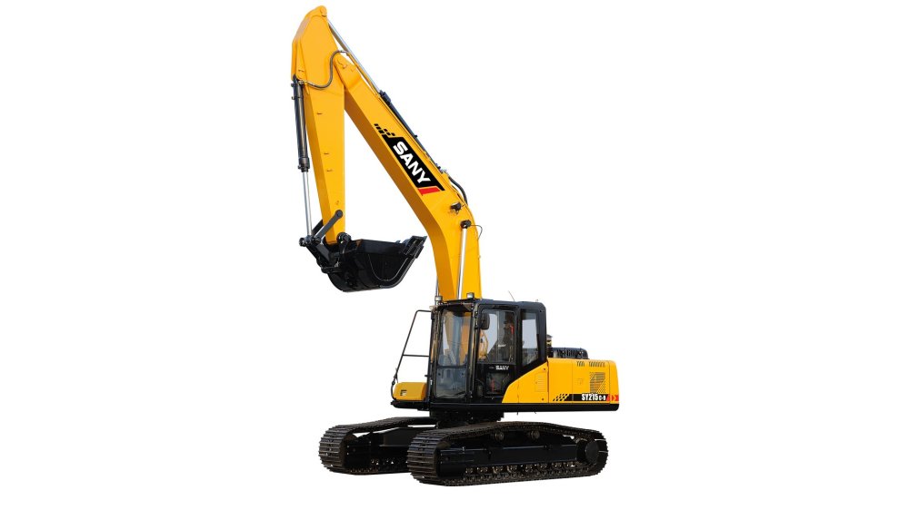 Экскаватор SANY SY215C с длинной стрелой
